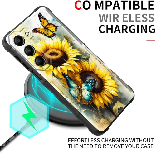 Vista 922 de Funda para Galaxy A14 5G, [Doble Capa][Protección contra Caídas de Grado Militar de 10 Pies] [Antideslizante] Funda Resistente a Prueba de Golpes