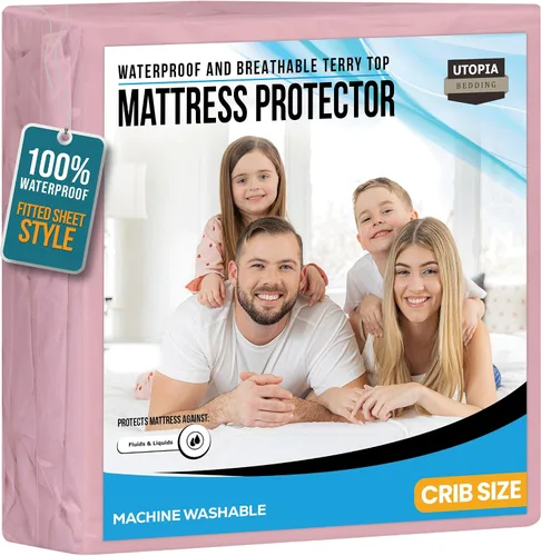 Vista 39 de Utopia Bedding – Protector impermeable de colchón tamaño individual, funda de colchón de terry premium de 200 GSM, transpirable, estilo ajustado