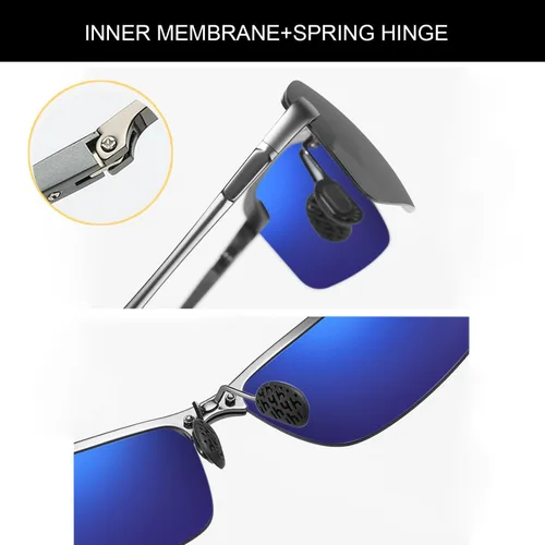 Vista 2 de YIMI Gafas de sol polarizadas fotocromáticas para conducción z87 para hombres y mujeres gafas de seguridad de día y noche