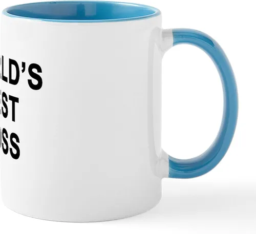 Vista 11 de CafePress – como un Boss Taza – El único Taza de café, taza de café, S, Blanco