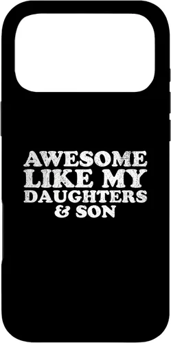 Vista 22 de Awesome Like My Two Daughters and Son Funny Mom Dad Parent Case for iPhone 16