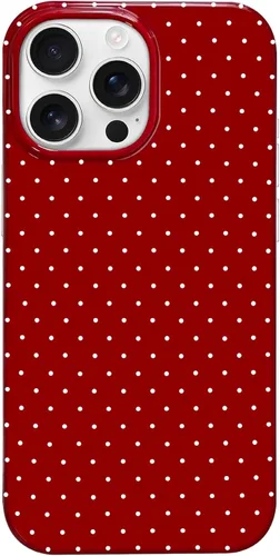 Vista 27 de Hython Funda para iPhone Air, diseño estético de lunares lindos, funda simple de 6.5 pulgadas, delgada, antiarañazos, parachoques de TPU suave, a