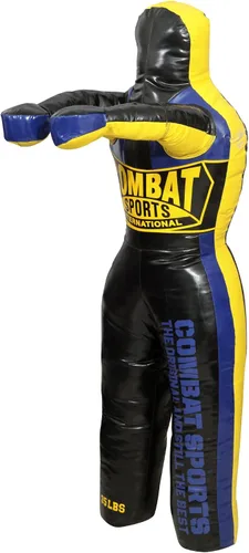 Vista 9 de Combat Sports Maniquí de agarre con patas – 15 a 63.5 kg de nailon, compañero de entrenamiento para MMA, Jiu-Jitsu, lucha libre, derribos