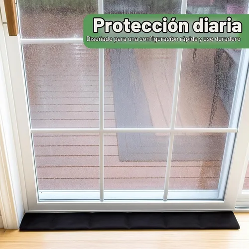 Vista 9 de Evelots Calcetín de serpiente absorbente de agua, barrera de agua reutilizable, absorbe 10 veces su peso, ideal para fugas y derrames de puertas