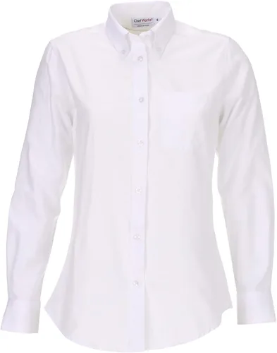 Vista 5 de Chef Works Camisa de vestir a cuadros para mujer