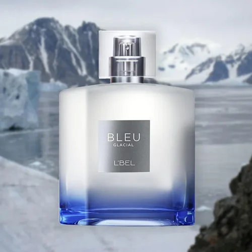 Vista 3 de L'Bel - Bleu Glacial Perfume Hombre Larga Duración 3.4 fl oz