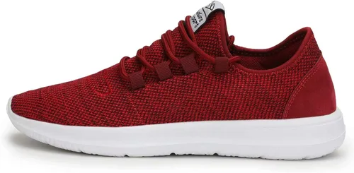 Vista 2 de KEEZMZ - Zapatos deportivos modernos y transpirables para hombres, zapatos ligeros para correr de malla, con una suela suave, estilo casual