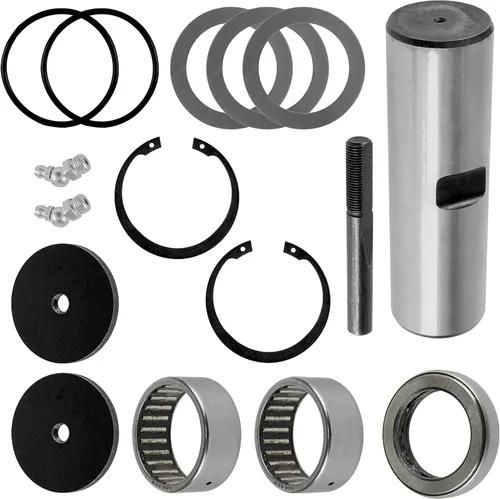 Vista 5 de Caltric Kit de pines King compatible con carcasa retroexcavadora 480D 480C 580C 580D 580D 580E 586E ranura central D103156