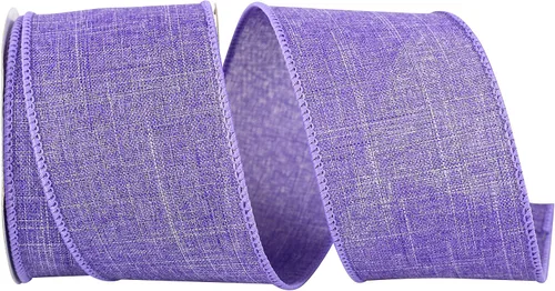 Vista 7 de Cinta Reliant Ribbon 92573W-031-09K para borde con alambre Everyday Linen Value, 1-1/2 pulgadas x 50 yardas, color negro