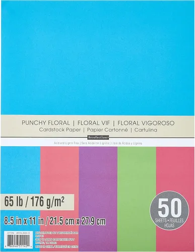 Vista 7 de Recollections 600 hojas de papel de cartulina de 8.5 x 11 pulgadas, sin ácido ni lignina, para álbumes de recortes, artes y manualidades, paquete a