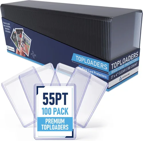 Vista 16 de Premium Seamless 20PT - 360PT Thick Top Loaders for Cards Top Loader Card Holder, Baseball Card Sleeves Hard Plastic, Hard Trading Cards Sleeves