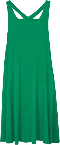 Vista 5 de Ellos Vestido sin mangas con espalda cruzada en talla grande para mujer