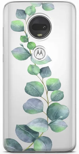 Vista 8 de Mertak Funda de teléfono compatible con Motorola Edge + Moto G9 G8 Plus G7 Play Power Z4 Slim Light Design Cover Tropical Abstract Girls Flamingo