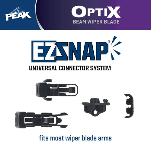 Vista 6 de PEAK Optix Beam - Limpiaparabrisas para todo tipo de clima, pieza de repuesto de automóvil, 15 pulgadas, paquete de 1