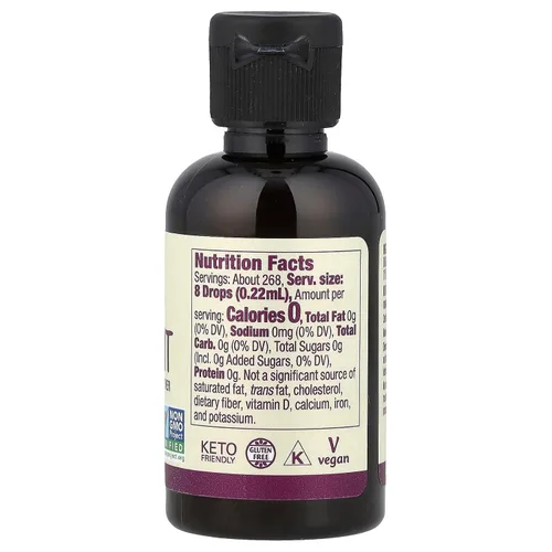 Vista 4 de NOW Foods, Líquido de fruta de monje orgánico certificado, edulcorante líquido sin calorías, sin OMG, bajo impacto glucémico, 2 onzas