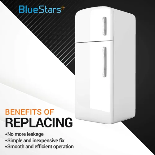 Vista 3 de BlueStars - Rejilla de desbordamiento para dispensador de refrigerador 2206670B - Compatible con refrigerador Whirlpool Kenmore - Reemplaza