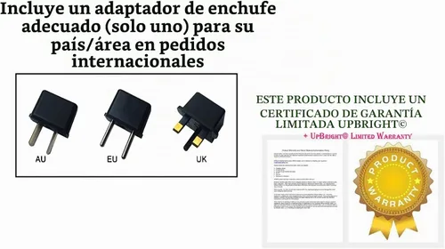 Vista 5 de UpBright Adaptador de CA compatible con X Hover-1 Rebel H1-REBL 25.2V 2.0Ah Li-ion Batería Hover board Scooter eléctrico DSA-REBL-BLK XHover-1