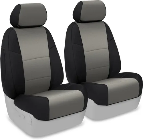 Vista 28 de Coverking Custom Fit Funda para asiento Seleccionar Chevrolet Modelos – Funda de neopreno, Negro