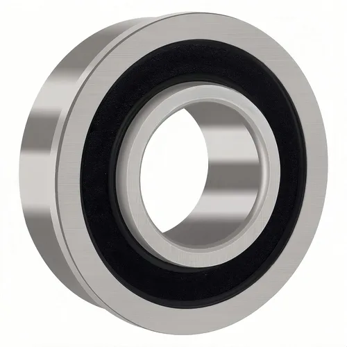 Vista 4 de DEEG 4 rodamientos con bridas de acero cromado de 1/2 pulgada ID 1/2 F202-1/2