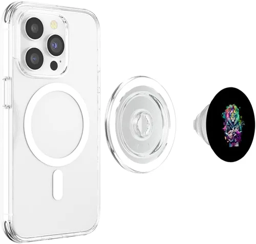 Vista 4 de King of the Air Guitar Legends PopSockets MagSafe PopGrip for iPhone