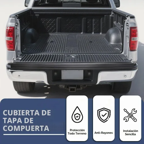 Vista 4 de PIT66 Tapa de moldura para portón trasero compatible con Ford F150 2009