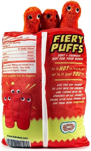 Vista 3 de Kidrobot Yummy World Frye and the Fiery Puffs - Peluche de 24 pulgadas
