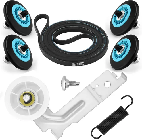 Vista 9 de AGM75510755 Kit de reparación de secadora compatible para secadoras LG Negro