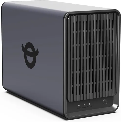 Vista 10 de Yxk Zero1 Pro NAS de 4 bahías, Intel N100, 8 GB de RAM, 2 x 2.5GbE, HDMI 4K