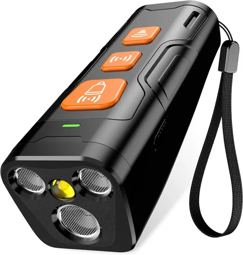 Vista 9 de Dispositivo disuasorio de ladridos de perro YUYQA, 3 dispositivos Naranja