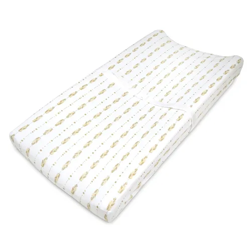 Vista 13 de American Baby Company - Sábana bajera de algodón 100% natural para colchón de cuna o cambiador