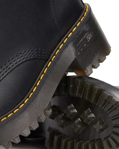 Vista 7 de Dr. Martens Botas con tacón y 8 ojales para mujer, estilo militar