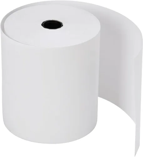Vista 15 de rollos de papel térmico comprobante, 2 1/4 pulgadas x 50 pies (100 rollos), Blanco