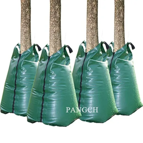 Vista 6 de Bolsa de riego de árboles de liberación lenta de 20 galones, bolsa de riego por goteo para árboles recién plantados o establecidos (1 unidad)