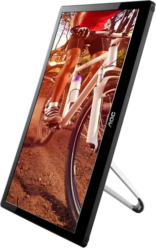 Vista 6 de 16" 'AOC E1659FWU Ultra-Slim portátil LED LCD Monitor, USB 3.0 Powered – Negro (Refurbished Certificado)