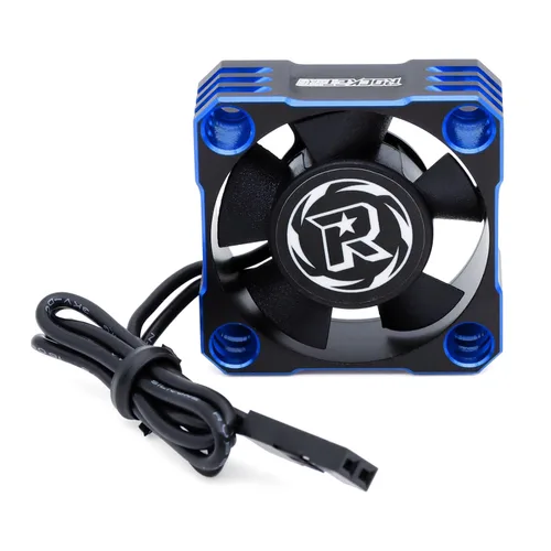 Vista 17 de Paquete de 2 ventiladores de refrigeración de motor de 1.181 in, ventilador de enfriamiento ESC de 28000 RPM, disipador de calor RC para 1/8 1/10