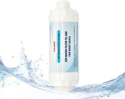 Vista 2 de ION Filter TG300 - Juego de filtros de agua de bidé prémium para asientos de inodoro electrónicos (4 piezas)