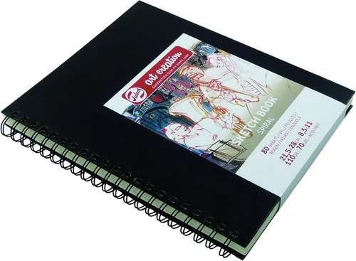 Vista 3 de Talens Art Creation Cuaderno de bocetos espiral 21,5X28 cm, 80 páginas, 110Gr (9313212M)