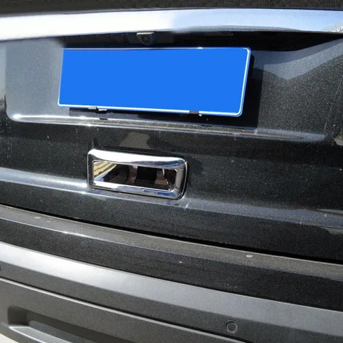 Vista 2 de Ajuste de la cubierta del cuenco de la manija de la puerta trasera de la puerta trasera del cromo para Ford Explorer 2011-2015