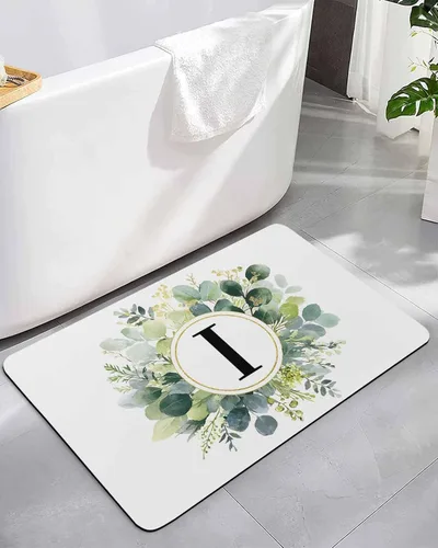 Vista 7 de Tapete de baño de flores vintage para bañera, antideslizante, de secado rápido y absorbente, tierra de diatomeas, cocina, ducha, fregadero, lavable