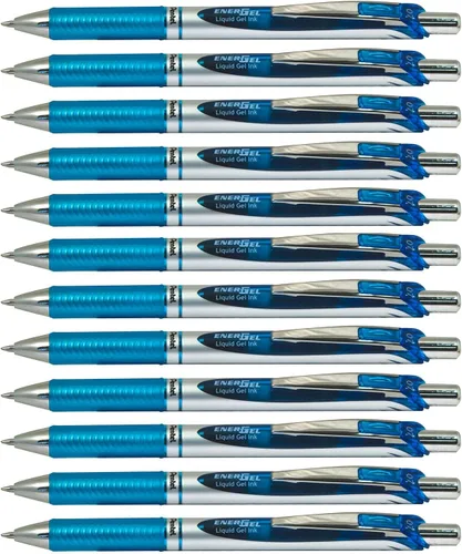 Vista 11 de Pentel Energel Bolígrafo retráctil con cañón - Rosa