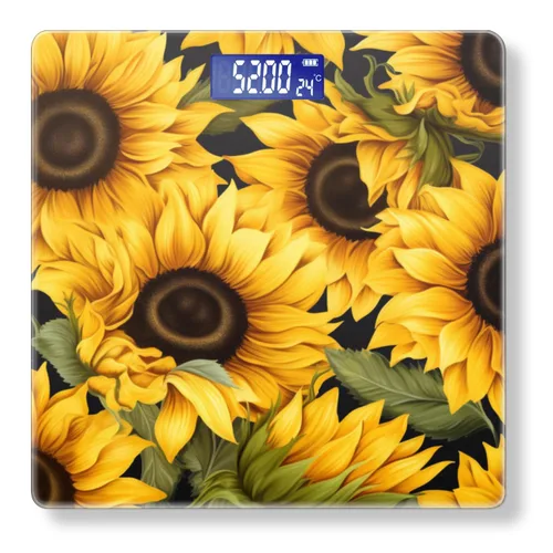 Vista 5 de Báscula digital para peso corporal, báscula de peso de baño de alta precisión, 400 libras con pantalla retroiluminada, báscula personalizada