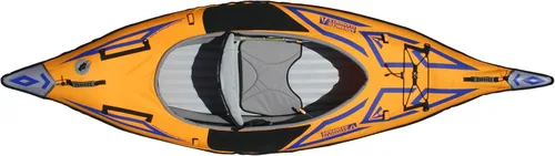 Vista 2 de Advanced Elements - AdvancedFrame Sport Inflatable Kayak - Lightweight Day Touring Kayak with Bag and Pump