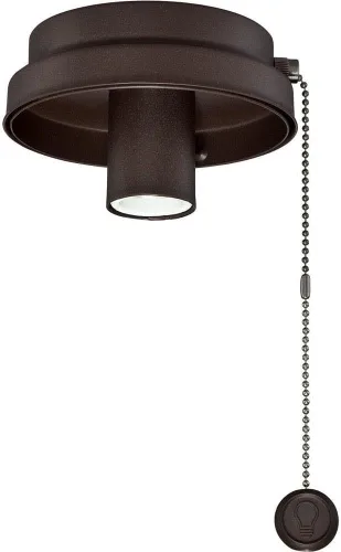 Vista 3 de Fanimation Fitters F6GR, 3.41x5.14x5.14, gris mate Gris-beige mate