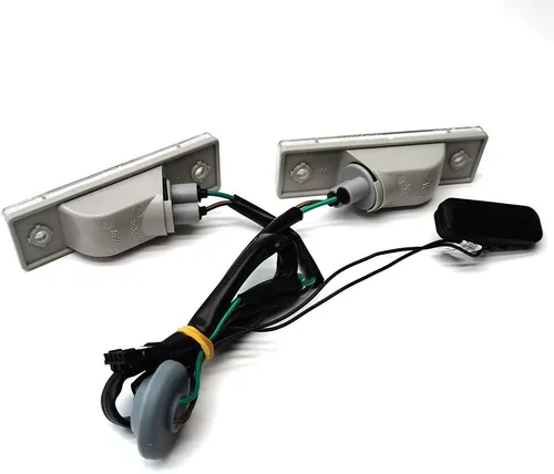 Vista 5 de Conjunto de botón del interruptor de liberación del maletero con lámpara de matrícula compatible con Chevy Cruze 2011-2014 y Chevrolet Orlando