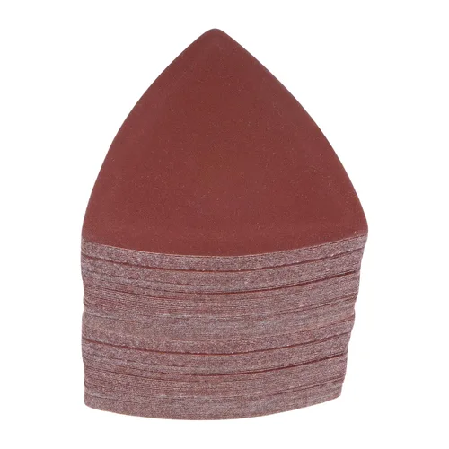 Vista 16 de HARFINGTON 60 piezas de papel de lija triangular de gancho y bucle, 40 granos, almohadillas de lijado de óxido de aluminio de 3-1/8 pulgadas, papel