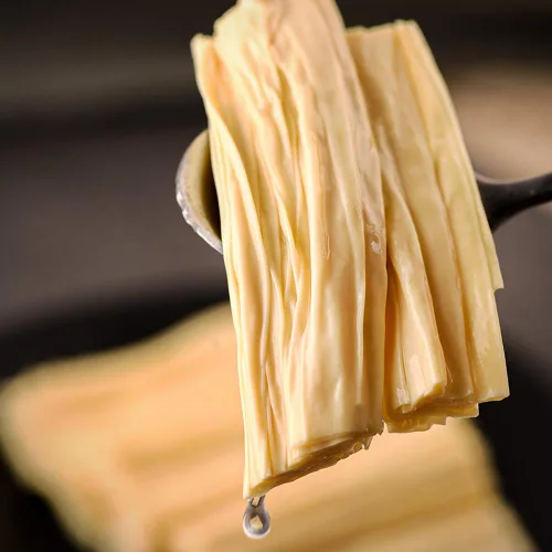Vista 5 de Palito de cuajada de frijoles secos, palitos secos de tofu de soja hechos a mano, sin pegamento, se puede cocinar de todas las maneras