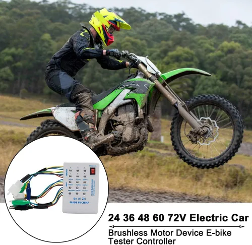 Vista 2 de 24V/36V/48V/60V/72V Electro Car E-Bike Scooter sin escobillas controlador de motor probador