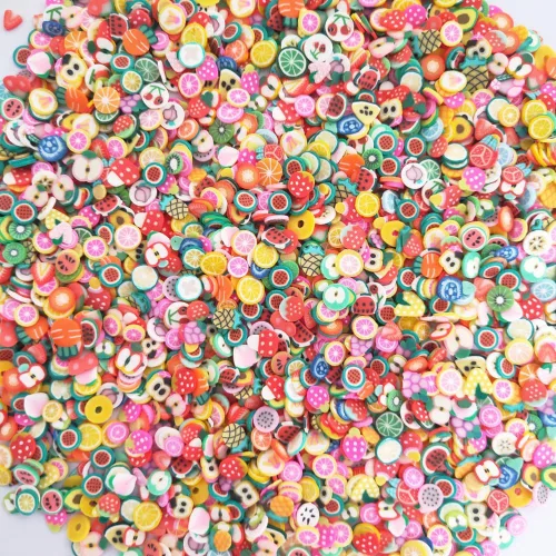 Vista 9 de 1.41 oz Mini Animales Fimo Rebanadas de Polímero Adultos Uñas Rebanadas de Arte Suministros de Diseño DIY Artesanía (Animales)
