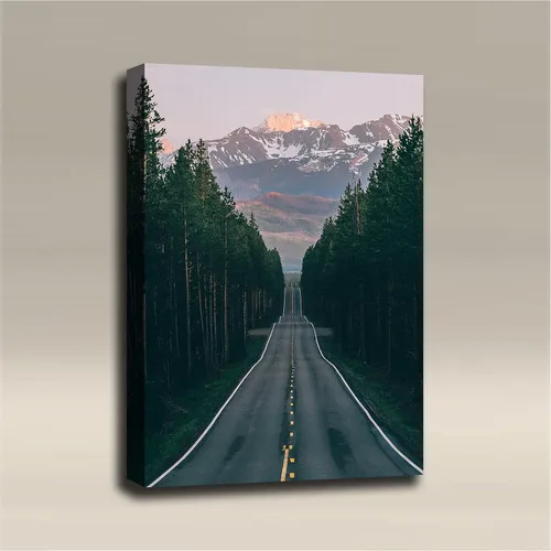 Vista 3 de Panel de arte acústico para pared: temas de fotos de la naturaleza - Tamaño: 36"x24"x2