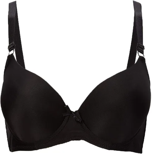Vista 2 de ToBeInStyle Paquete de 6 sujetadores acolchados de estilo clásico con aros para mujer